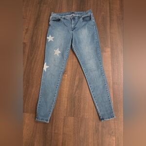 Womens Elliott & Vine Star skinny jeans
